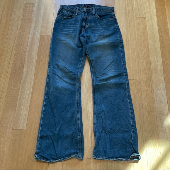 AE Zip Fly Flare Jeans 30x34 - Picture 2 of 5